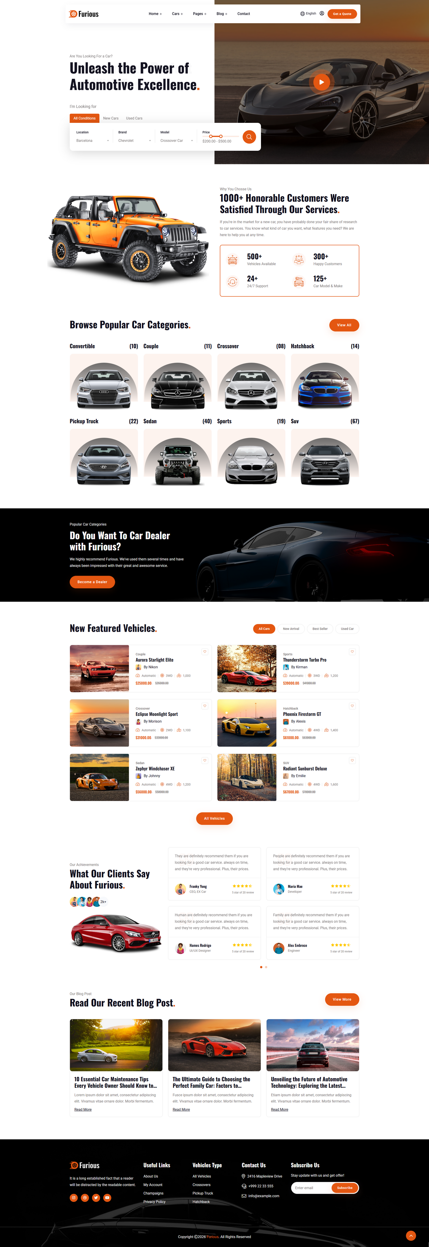 Furious - Car Service