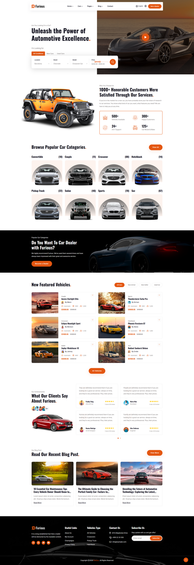 Furious - Car Service