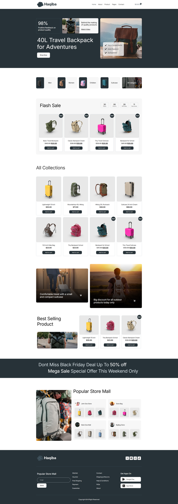 Haqiba - Backpack & Suitcase Store