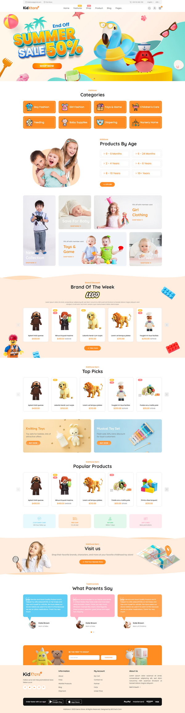 KidXtore - Baby & Kids Store