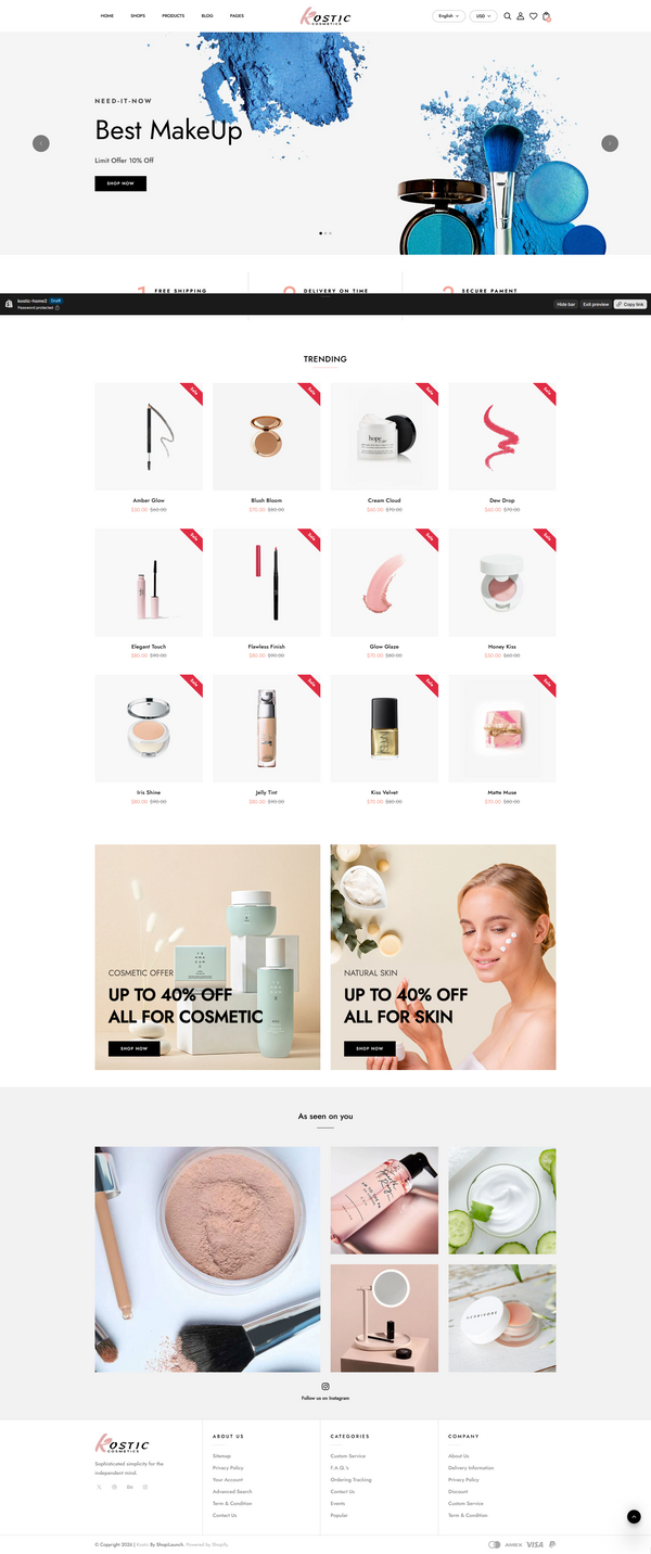 Kostic - Beauty & Cosmetics