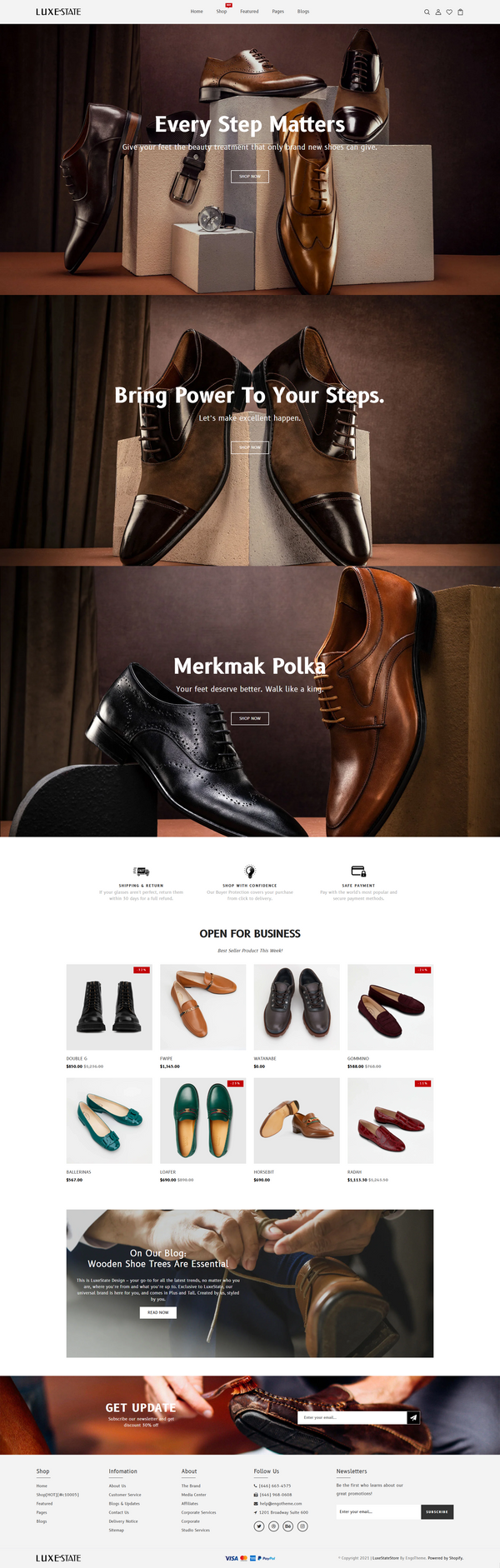 LuxeState - Leather Shoes