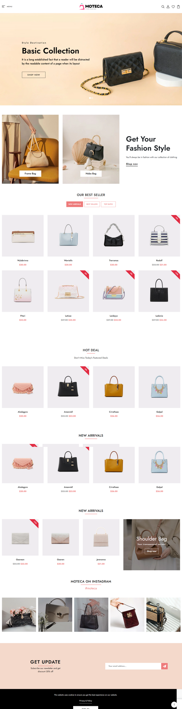 Moteca - Handbags & Shopping