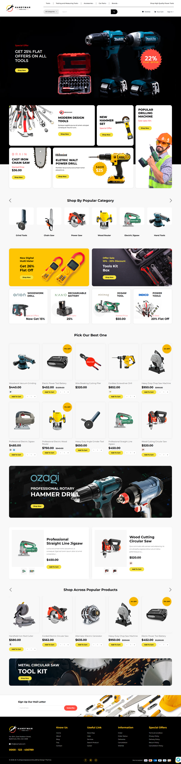 Multispare - Hardwares