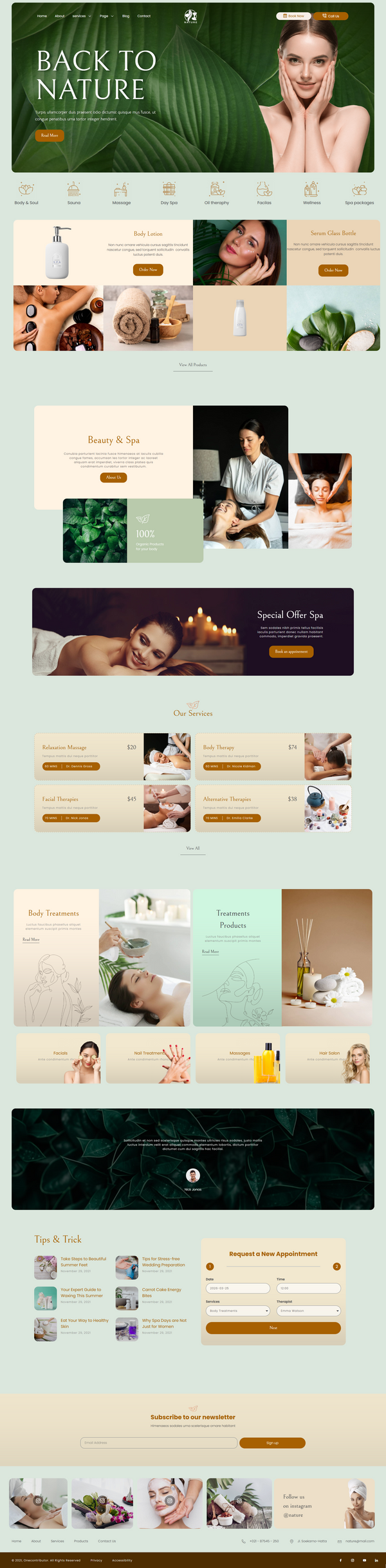 Nature - Spa & Massage