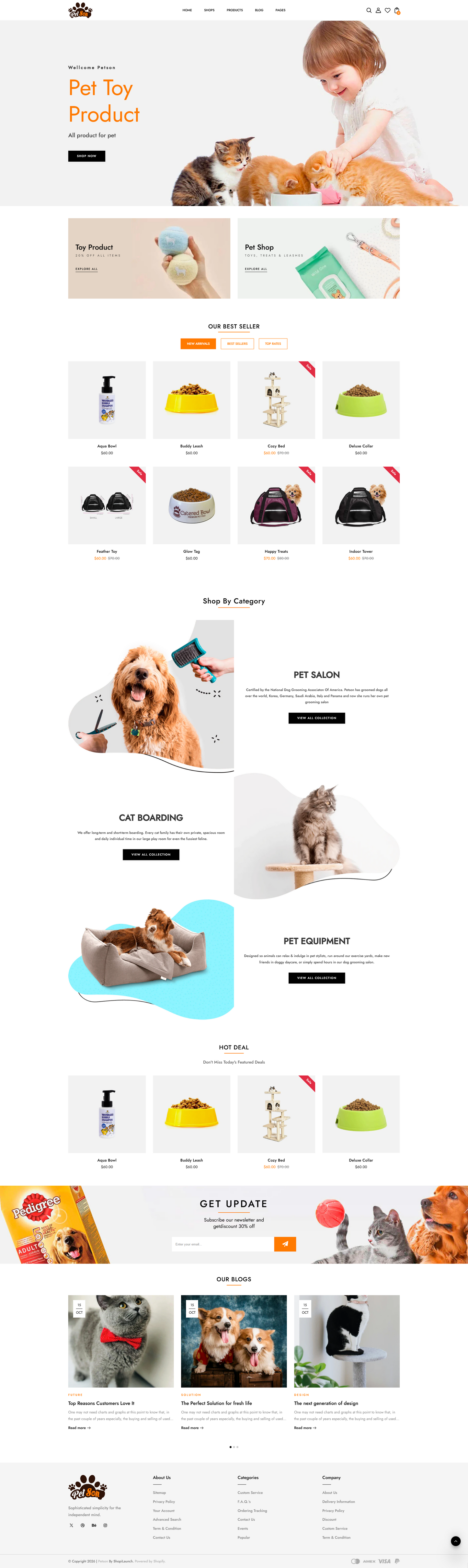 Petson - Pet Shop
