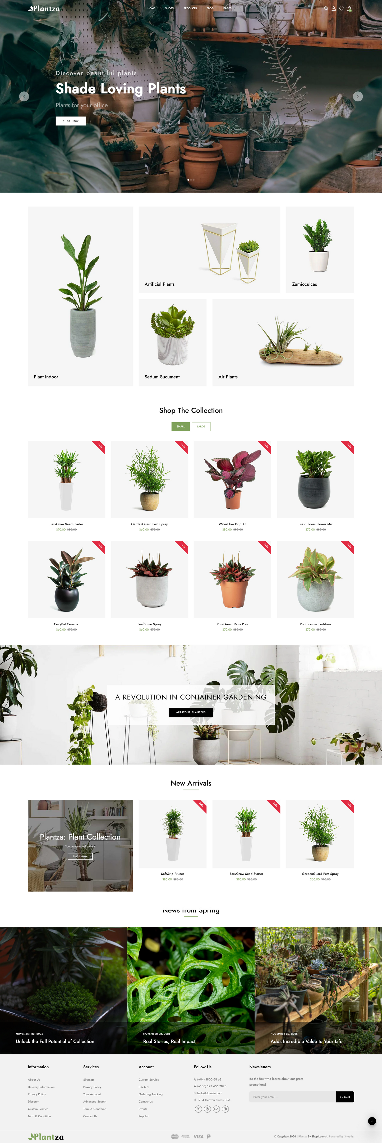 Plantza - Gardening & Houseplants