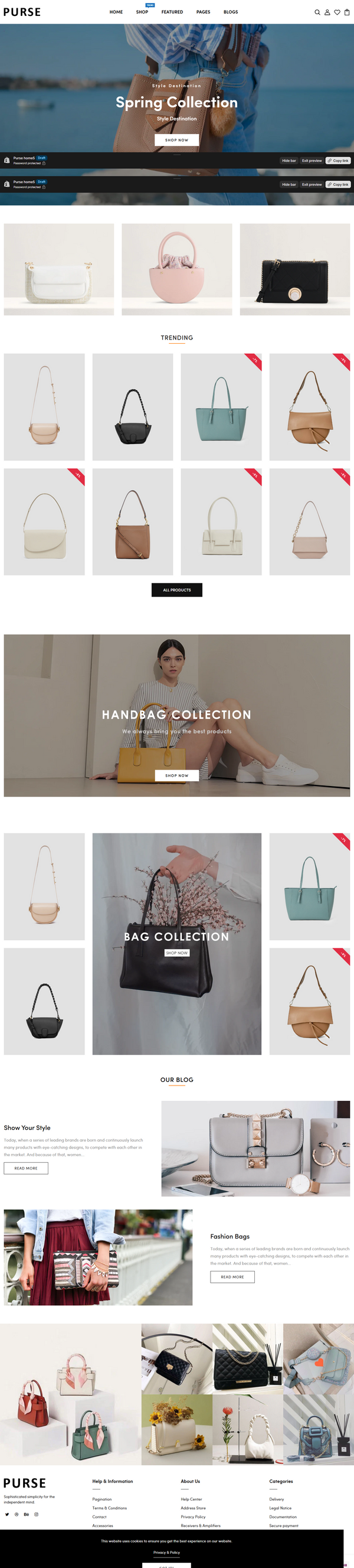 Purse - Handbags & Shopping