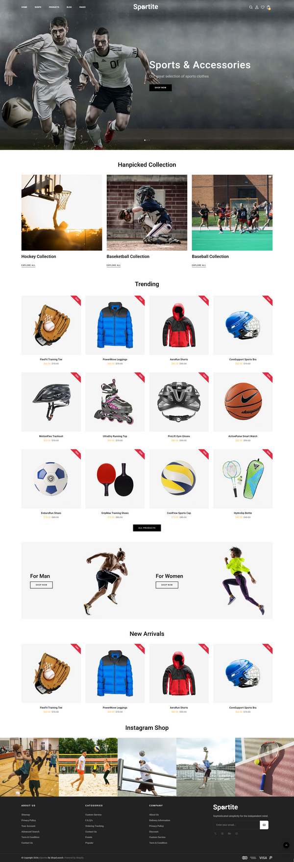 Sportite - Sports Wear