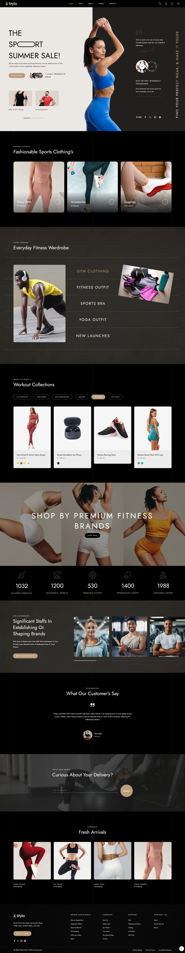 Stylix - Sports & Gym Clothing