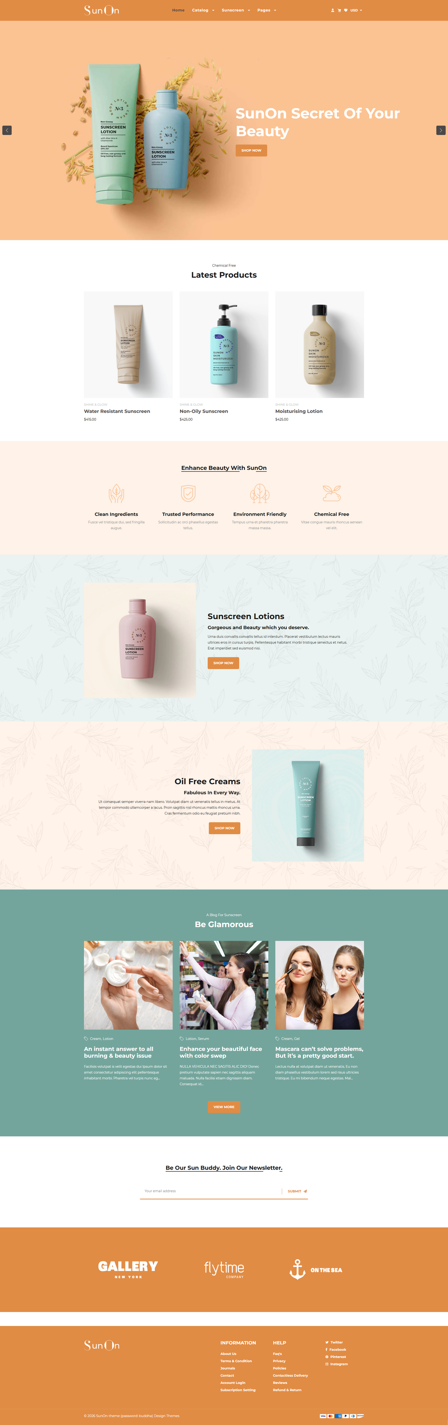 SunOn - Skin Care