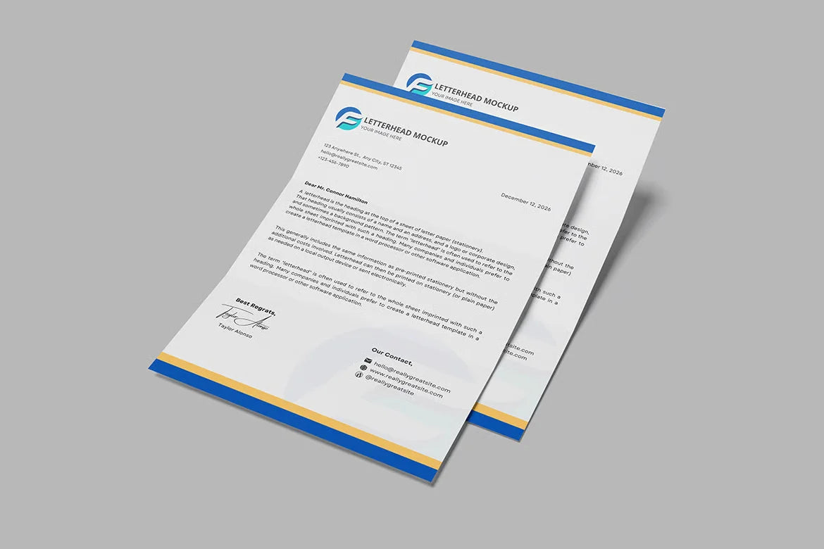 Letterhead Design temp-07