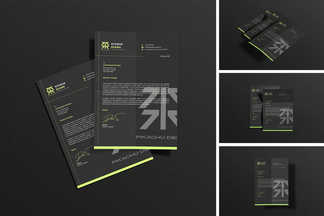 Letterhead Design temp-01