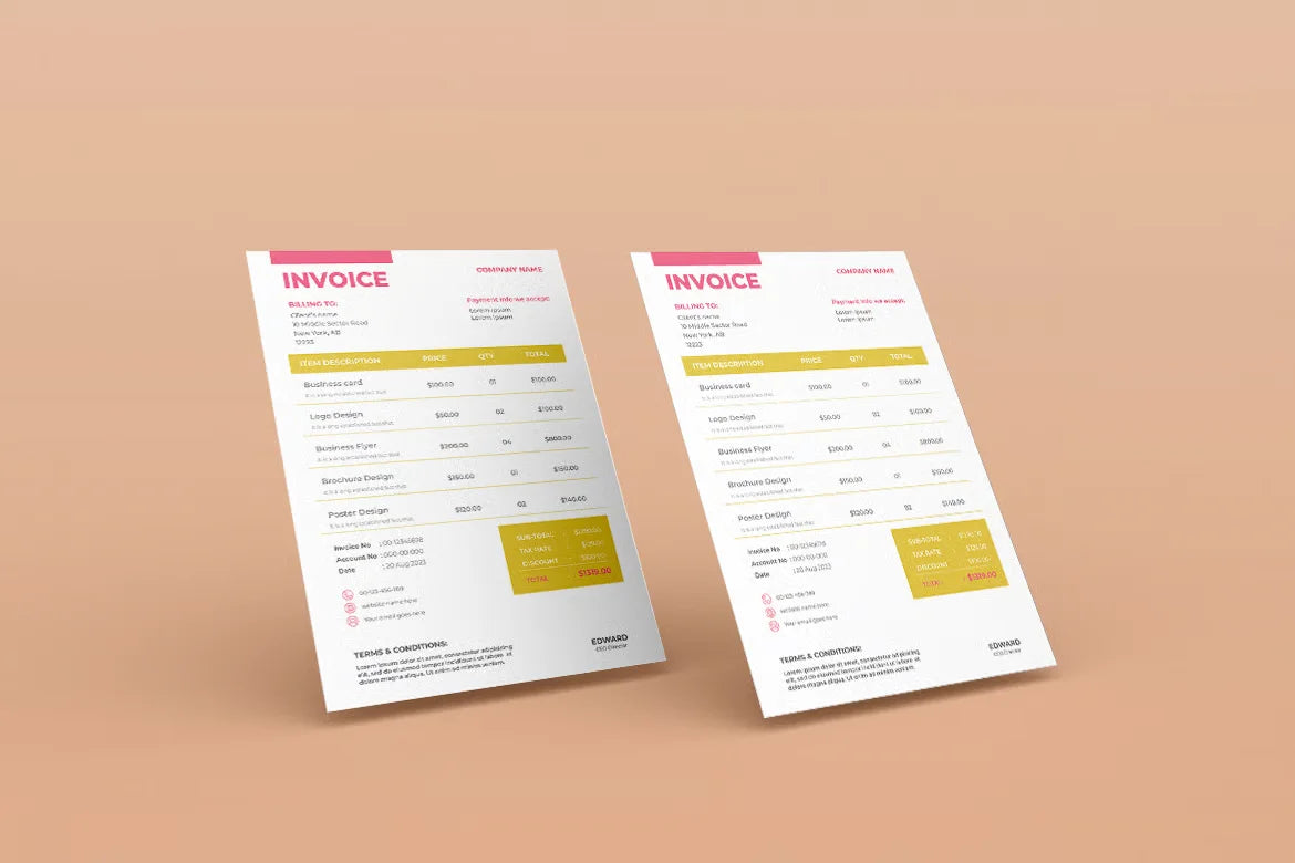 Invoice Design temp-12