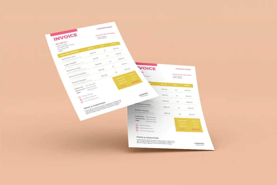 Invoice Design temp-12