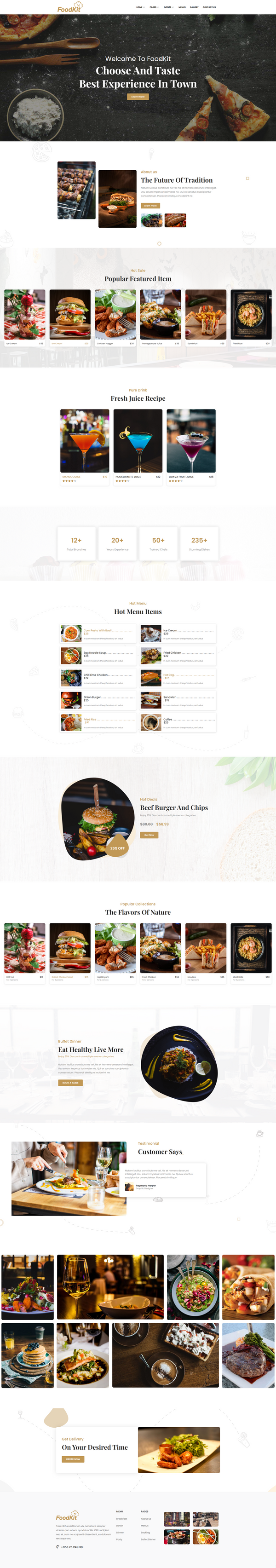 FoodKit - Restaurant
