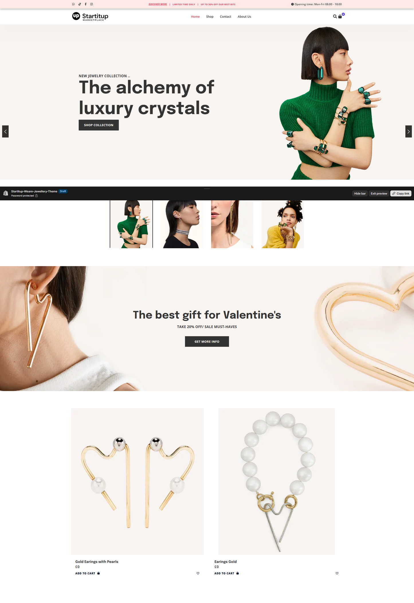 Jewellery Theme 1