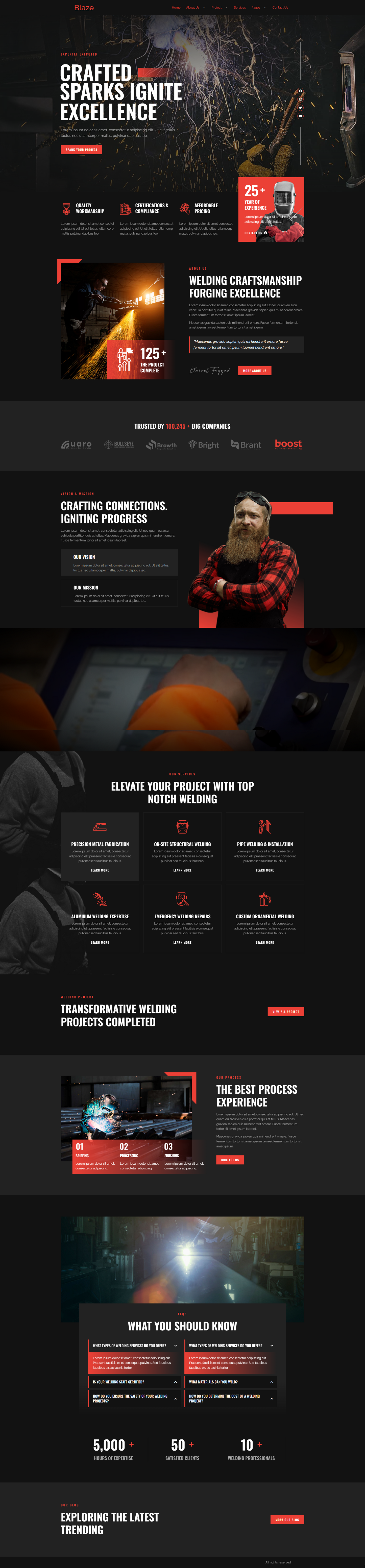 Blaze - Welding Services