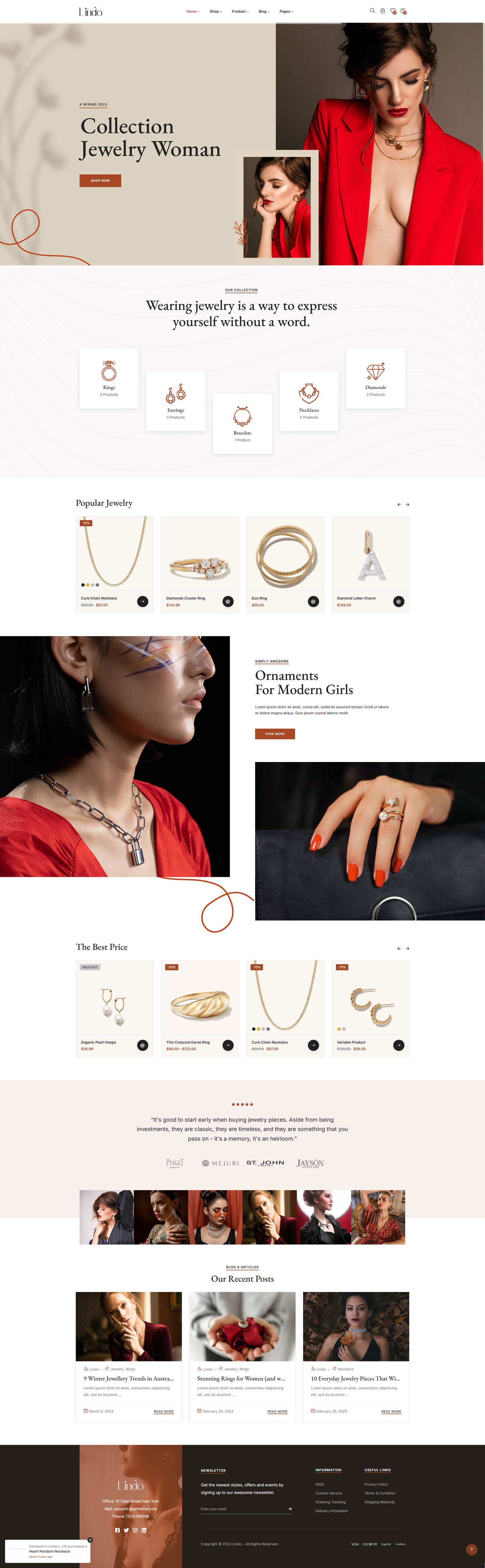 Lindo - Jewelry Store