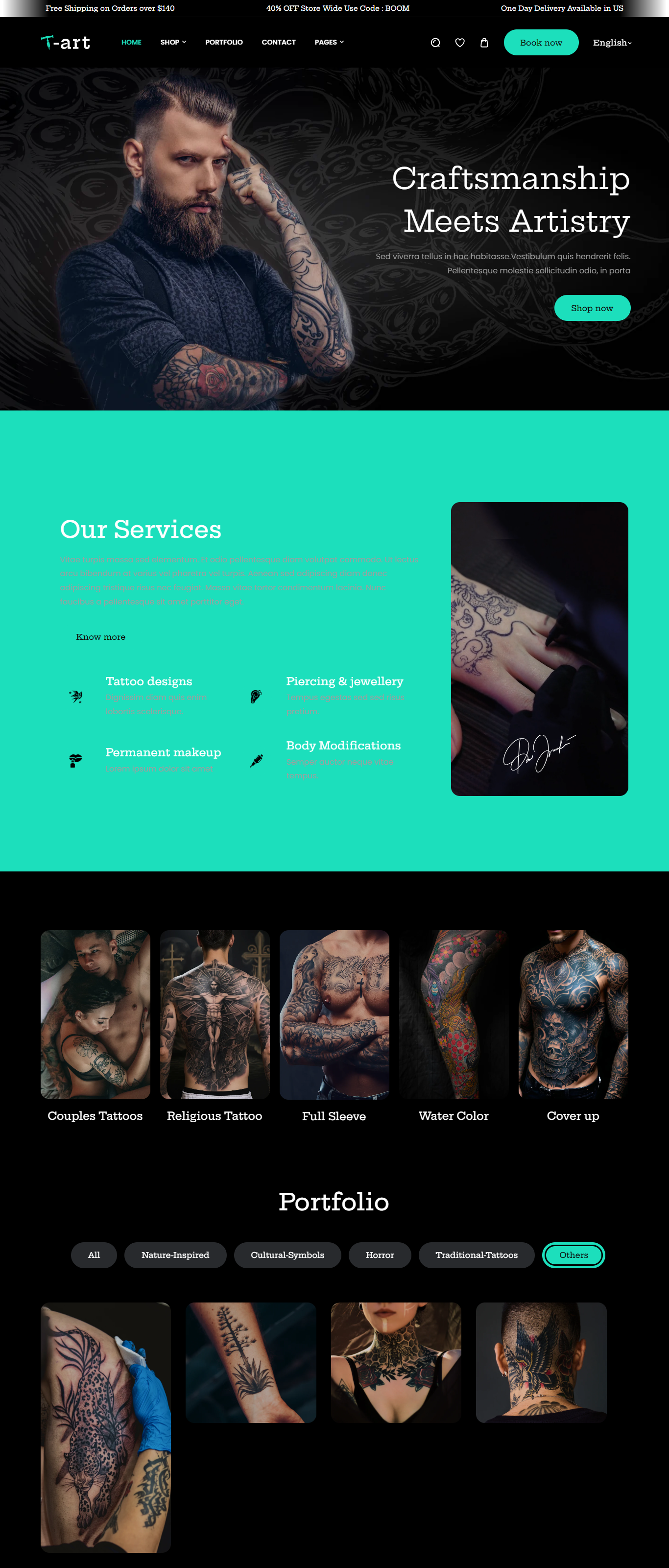 T Art - Tattoo Shop